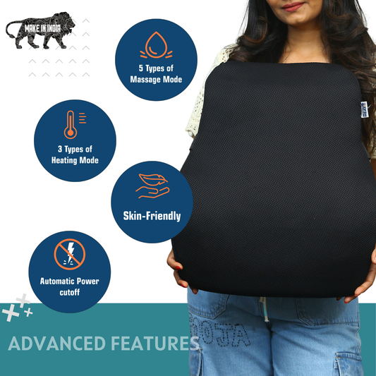 Orthopedic Back Rest Heating + Vibration