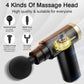 NextGen HeatPlus Gun Massager with 6-Speed Deep Tissue Percussion Massager with 4 Heads